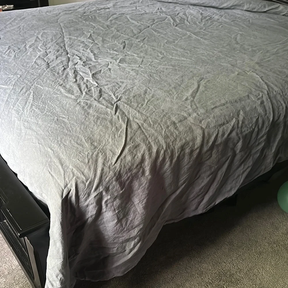 Tuft and needle 100% linen duvet cover